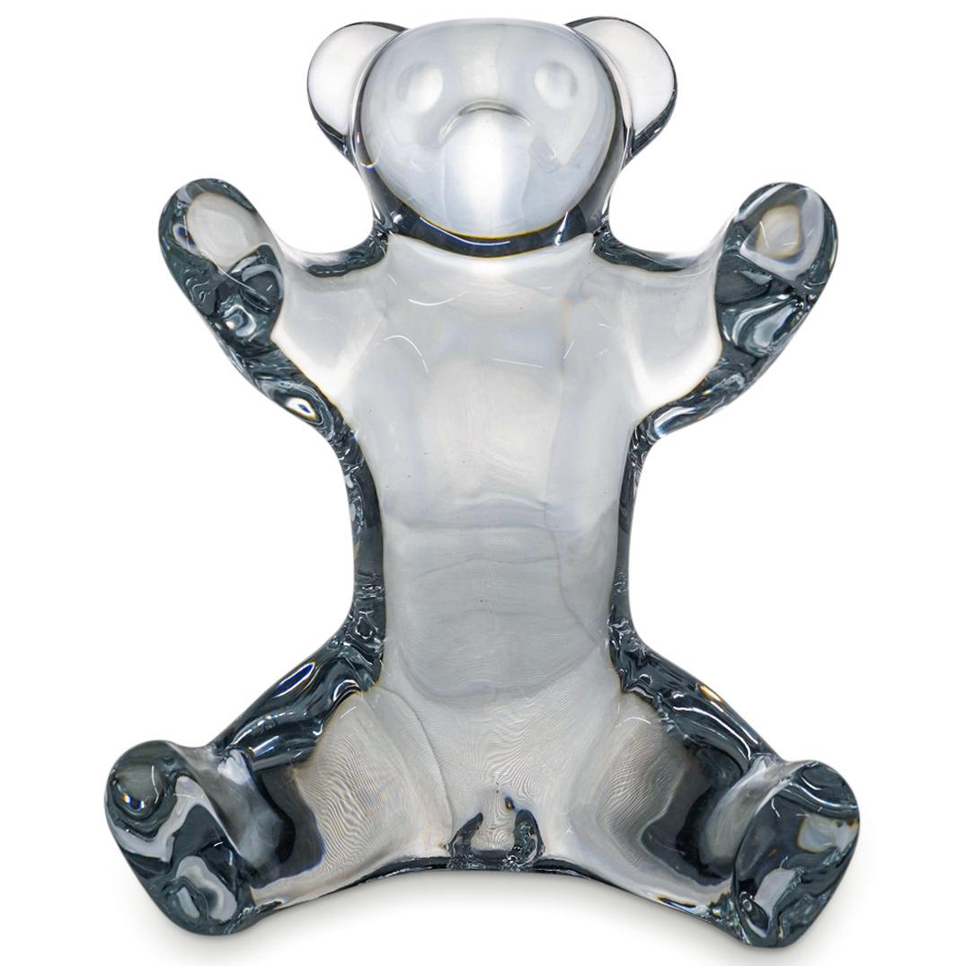 Sevres Crystal Glass Bear (1 of 5)