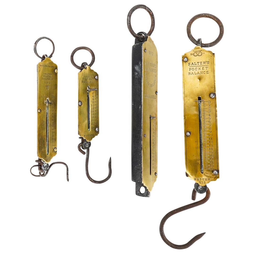 Salter Pocket Balance Scales A Patent No. 3 Set Of