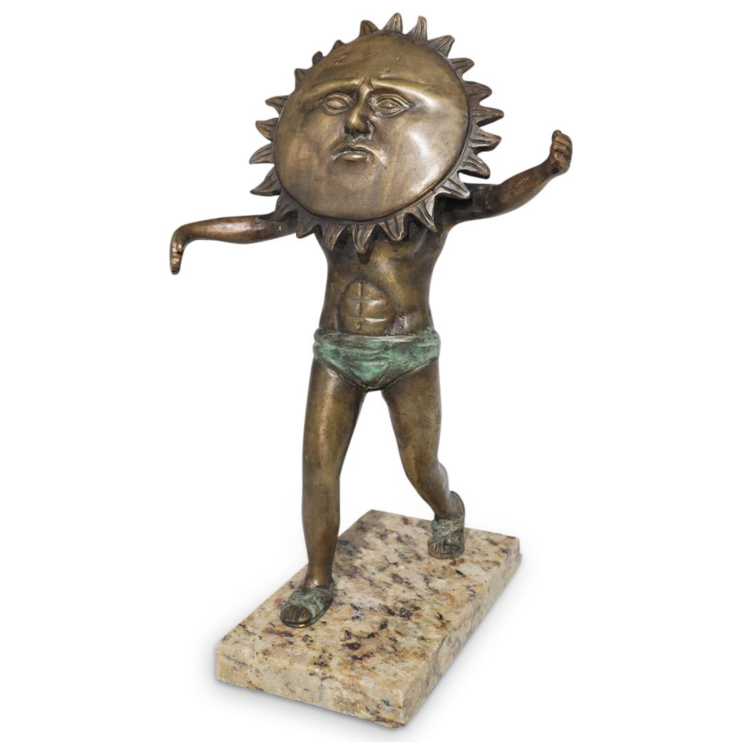 Sergio Bustamante (b.1949) Bronze Editioned Sun Sculpture (1 of 5)