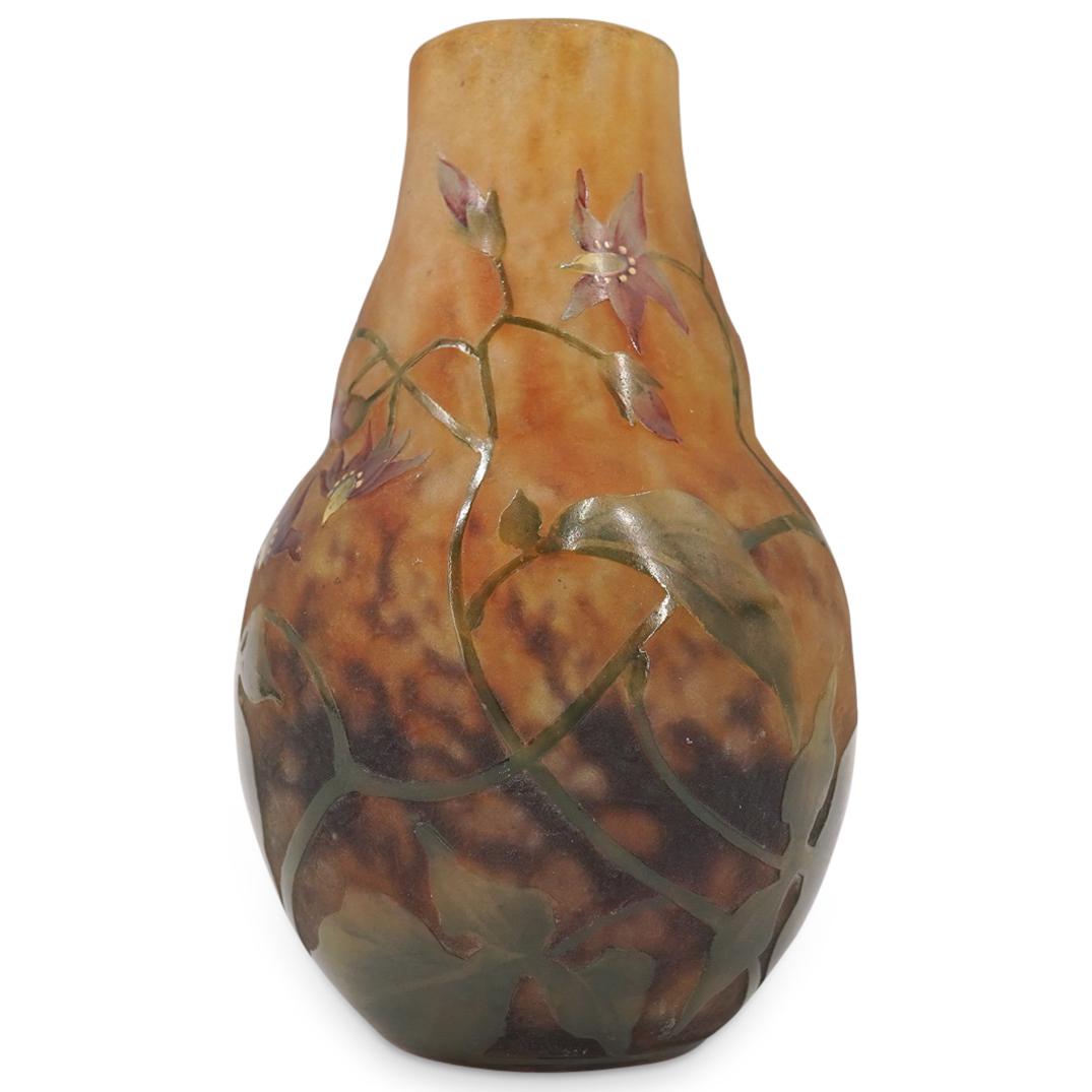 Daum Nancy Enameled Vase (1 of 4)