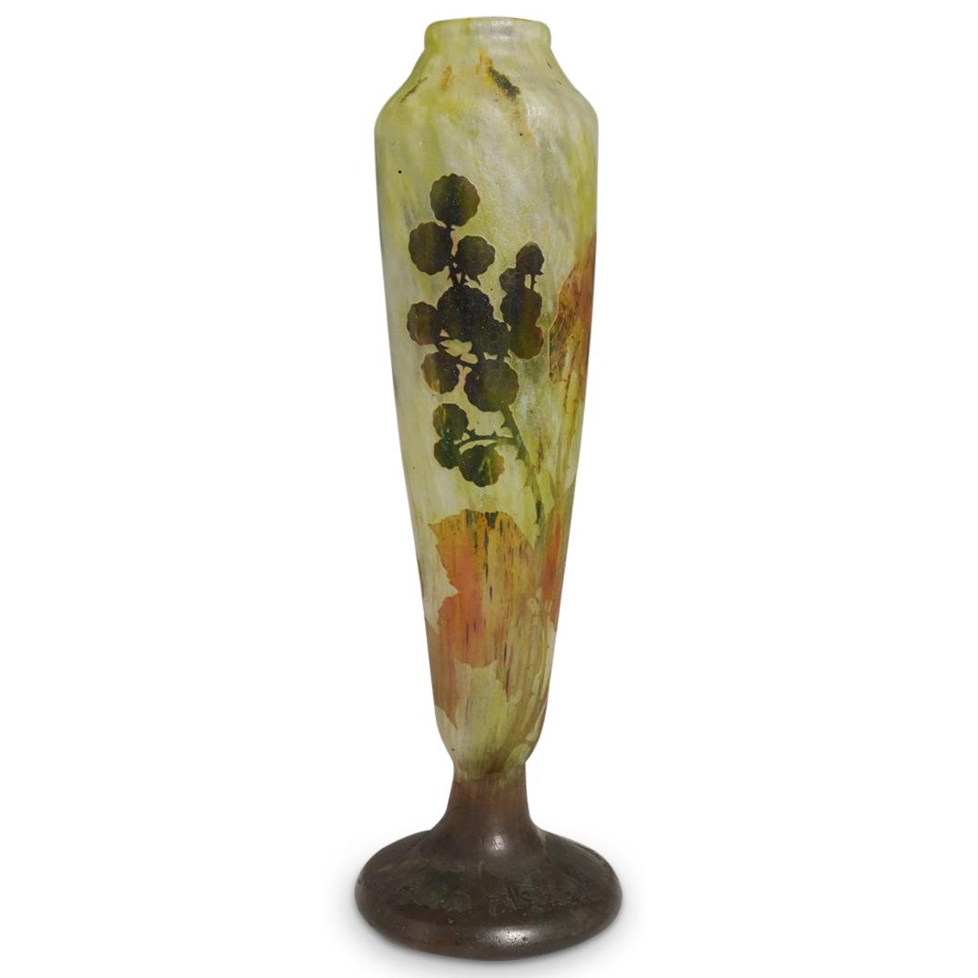 Antique Daum Nancy Cameo Glass Vase (1 of 7)