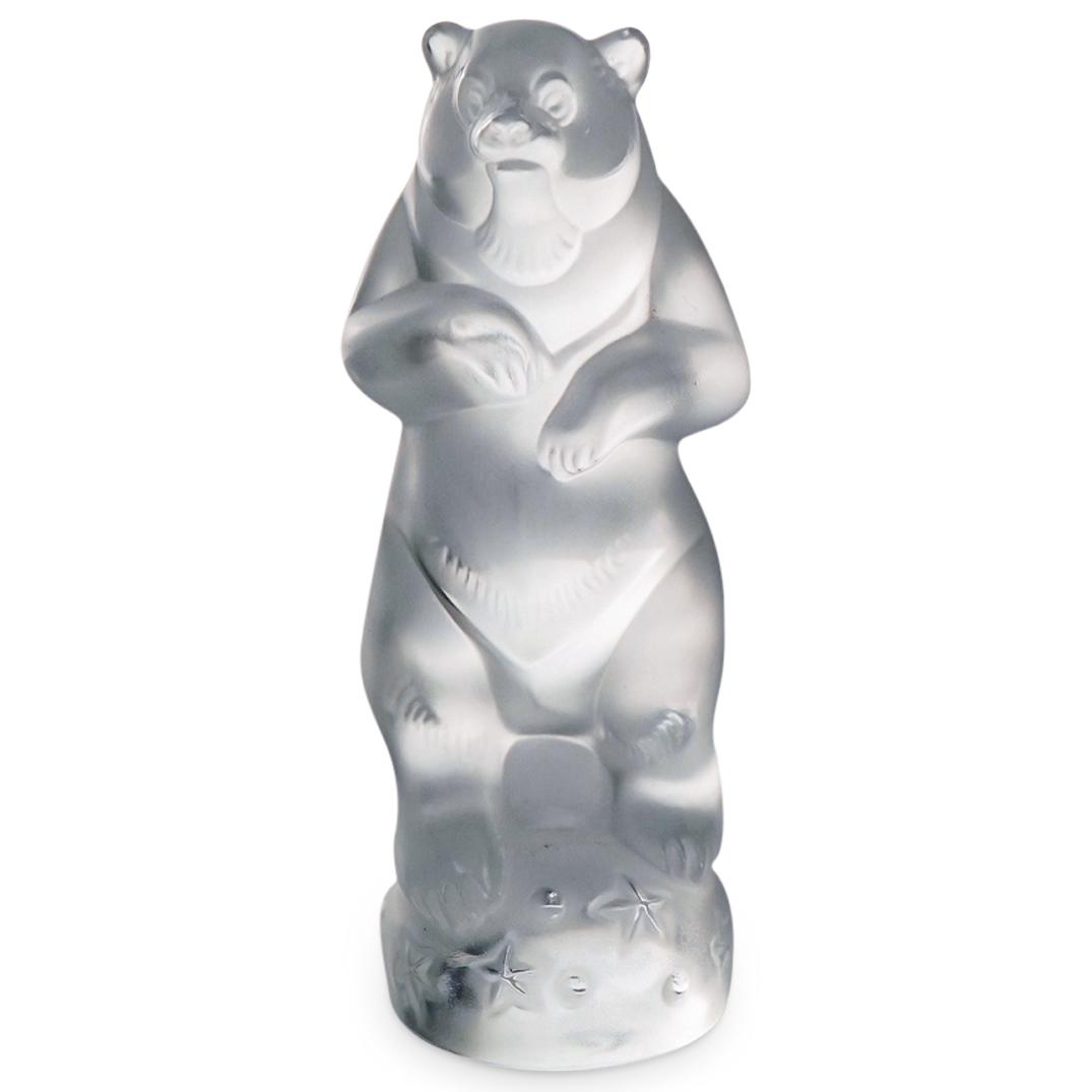 Lalique Crystal "Dancing Bear" Figurine (1 of 6)