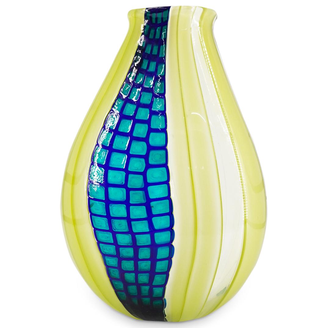 In Manner Of Stephen Rolfe Powell Art Glass Vase (1 of 6)