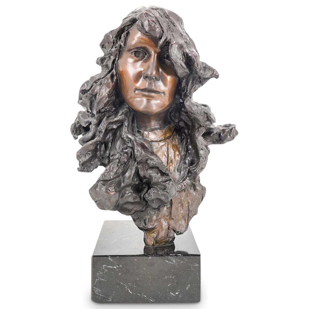 George W. Lundeen (American, B. 1948) Bronze Bust (1 of 8)