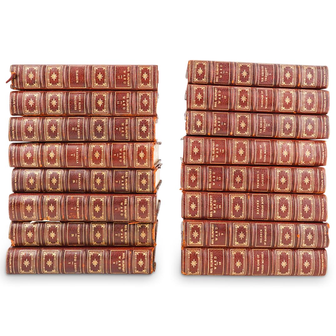 (16Pc) Mrs. Humphrey Ward Autographed Limited Edition Book Set 110/750 (1 of 10)