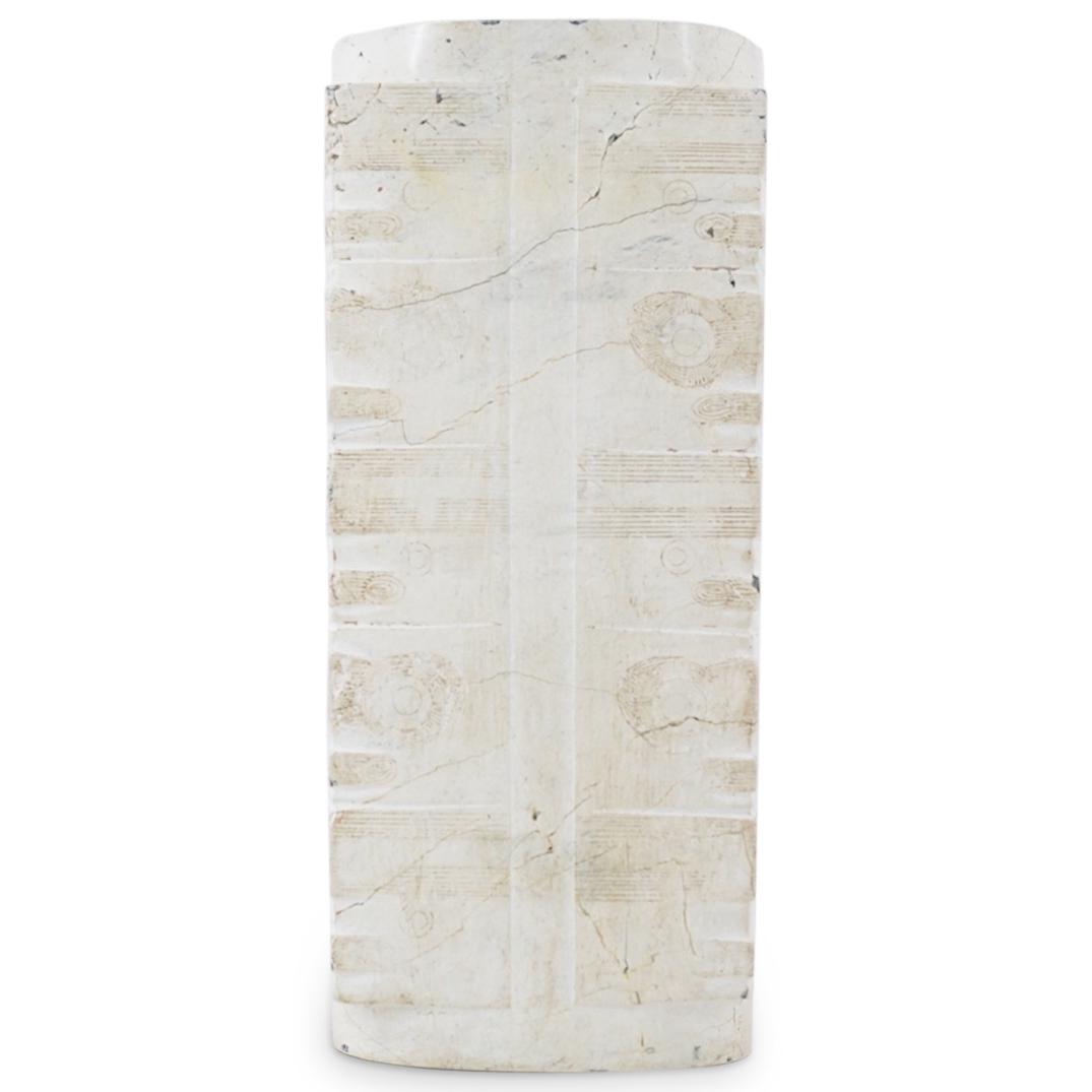 Large Ancient Chinese Carved Stone Cong (1 of 6)