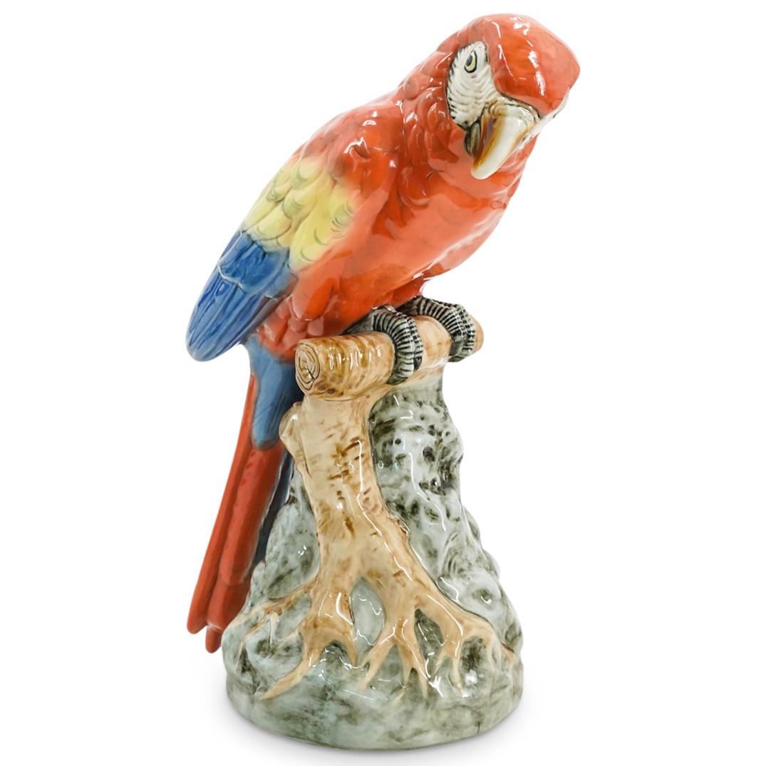 Antique Royal Dux Bohemia Parrot Porcelain Figure (1 of 10)