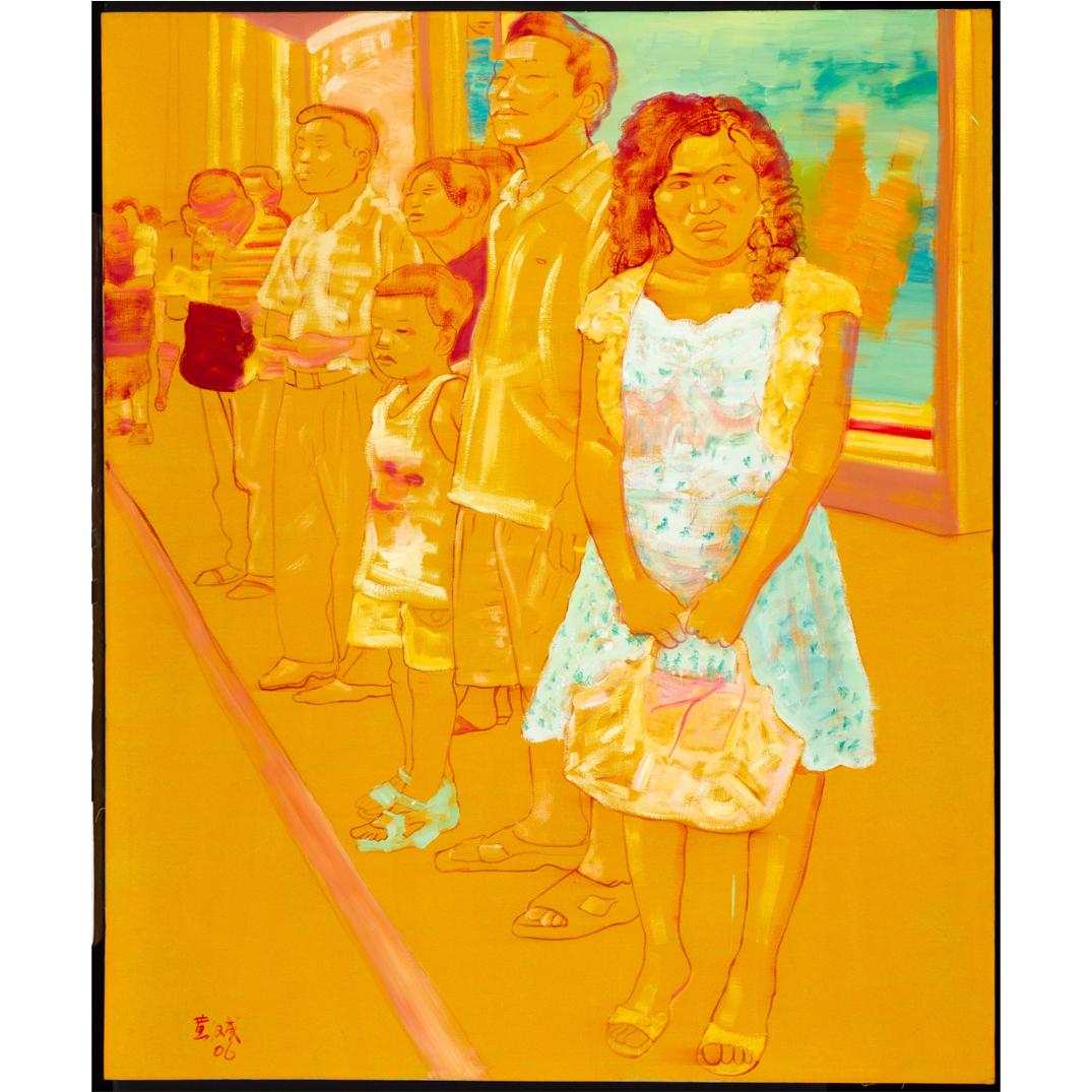 Huang Hancheng (Chinese, b. 1956) Acrylic on Canvas (1 of 2)