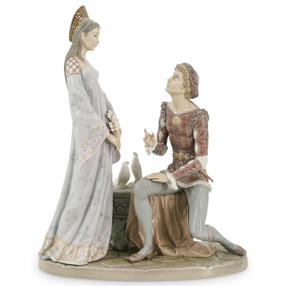 Lladro Porcelain Romeo and Juliet Group Sculpture (1 of 13)