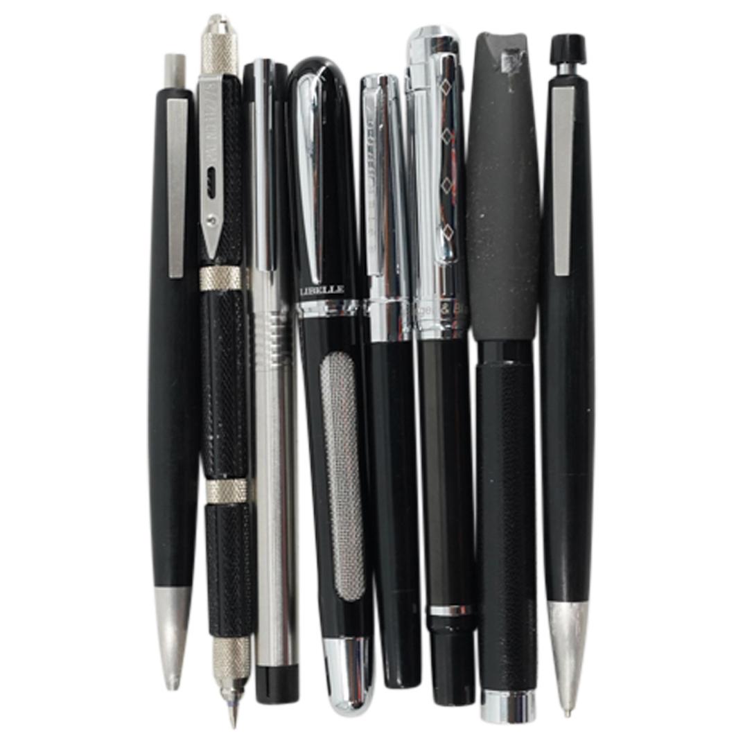 (8 Pc) Vintage Assorted Writing Pens & Tool Pen Set