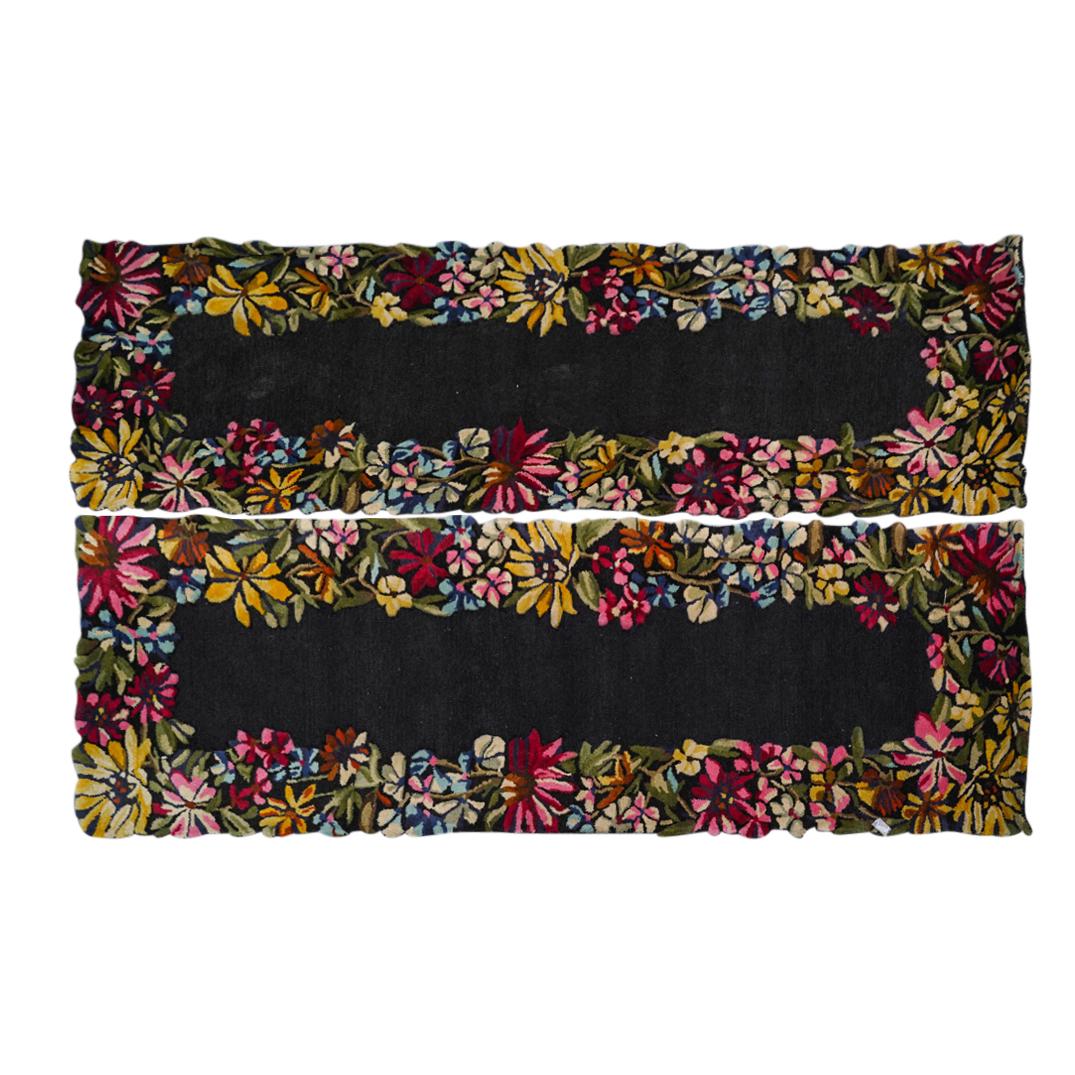 Pair Of MacKenzie Childs "Butterfly Garden" Runner Rugs (1 of 7)