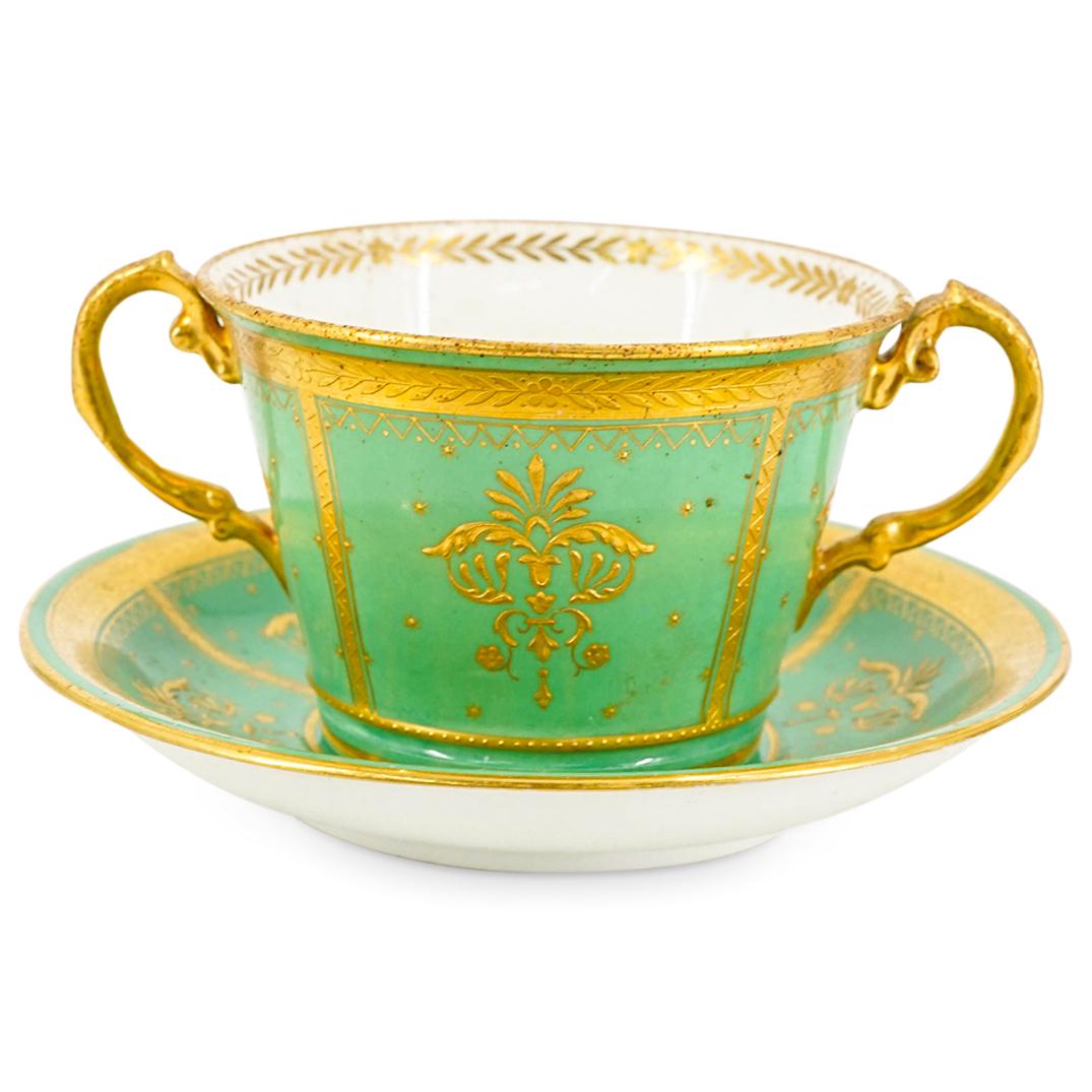 Mintons Tiffany & Co. Bouillon Cup And Saucer (1 of 9)