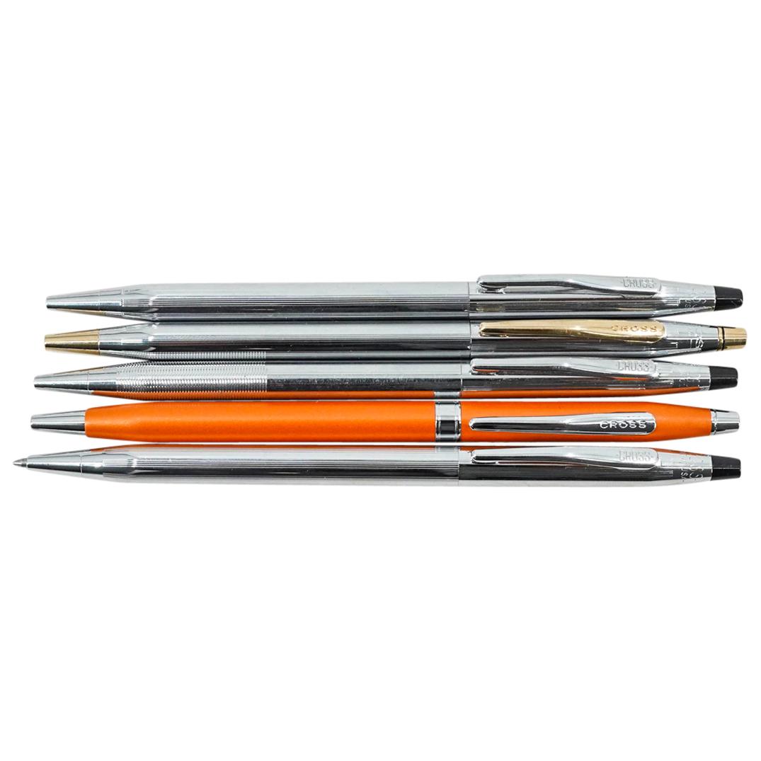 (5 Pc) Vintage Cross Classic Ballpoint Pens (1 of 11)