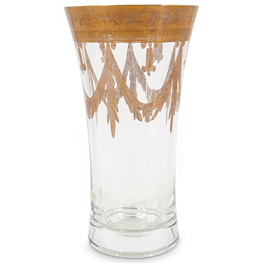 (2 Pc) European Lalique, Horchow Designer Crystal Glass (1 of 6)