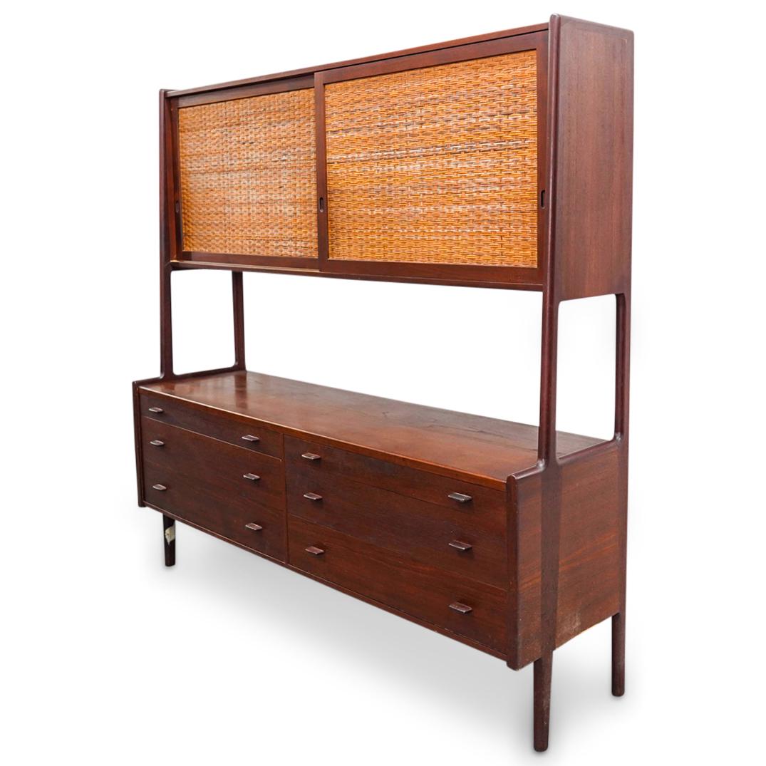 Hans Wegner (Model Ry-20) Teak & Cane Two-Tier Buffet Sideboard for Ry Mobler (1 of 13)