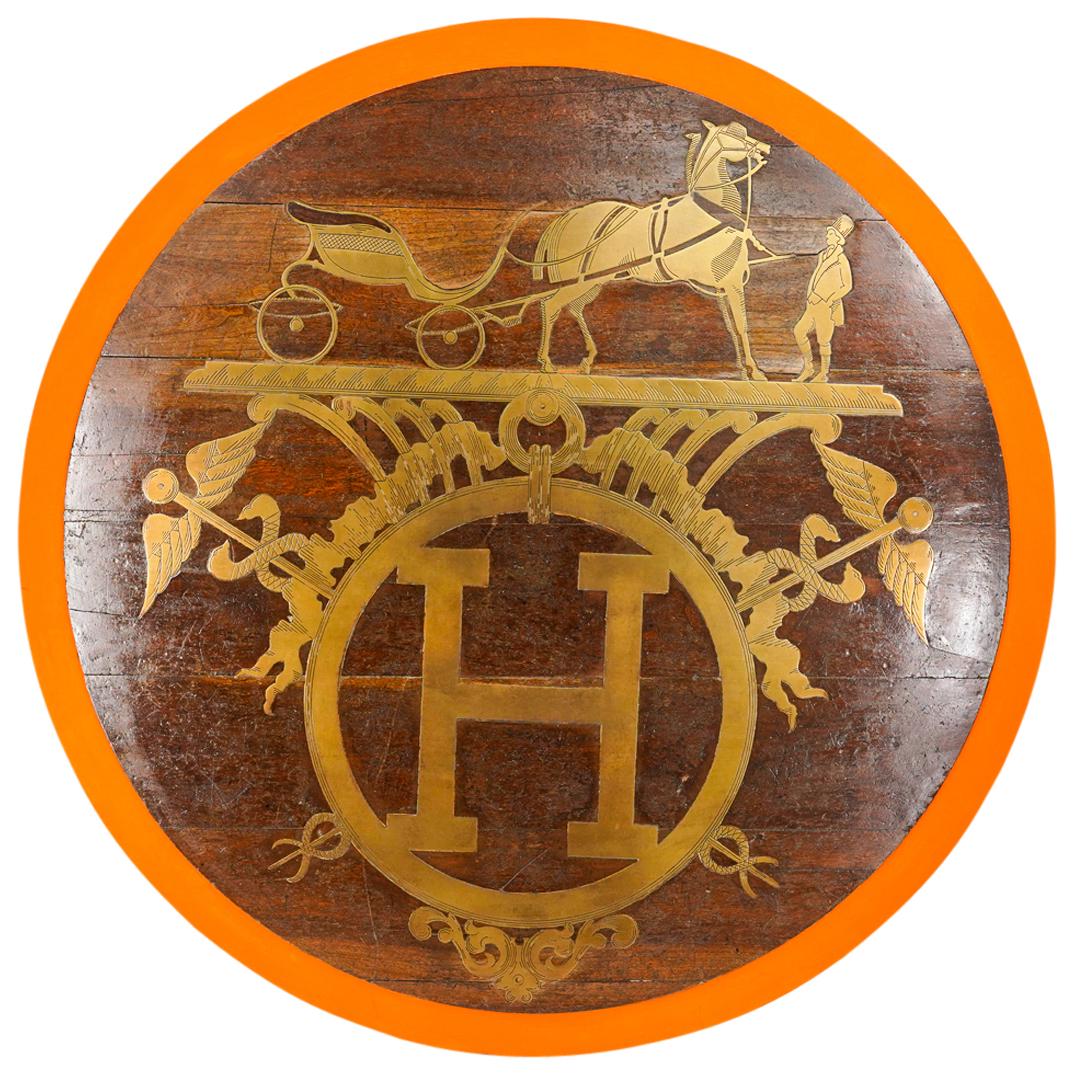 Architectural Salvage Hermes Store Sign (1 of 7)