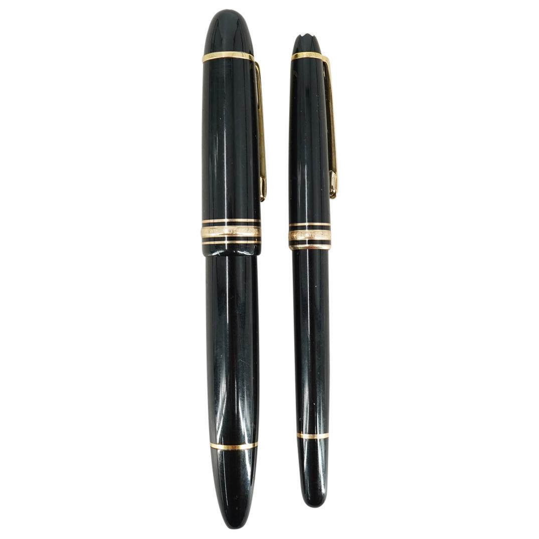 (2Pc) Montblanc Ballpoint & Fountain Pen (1 of 5)