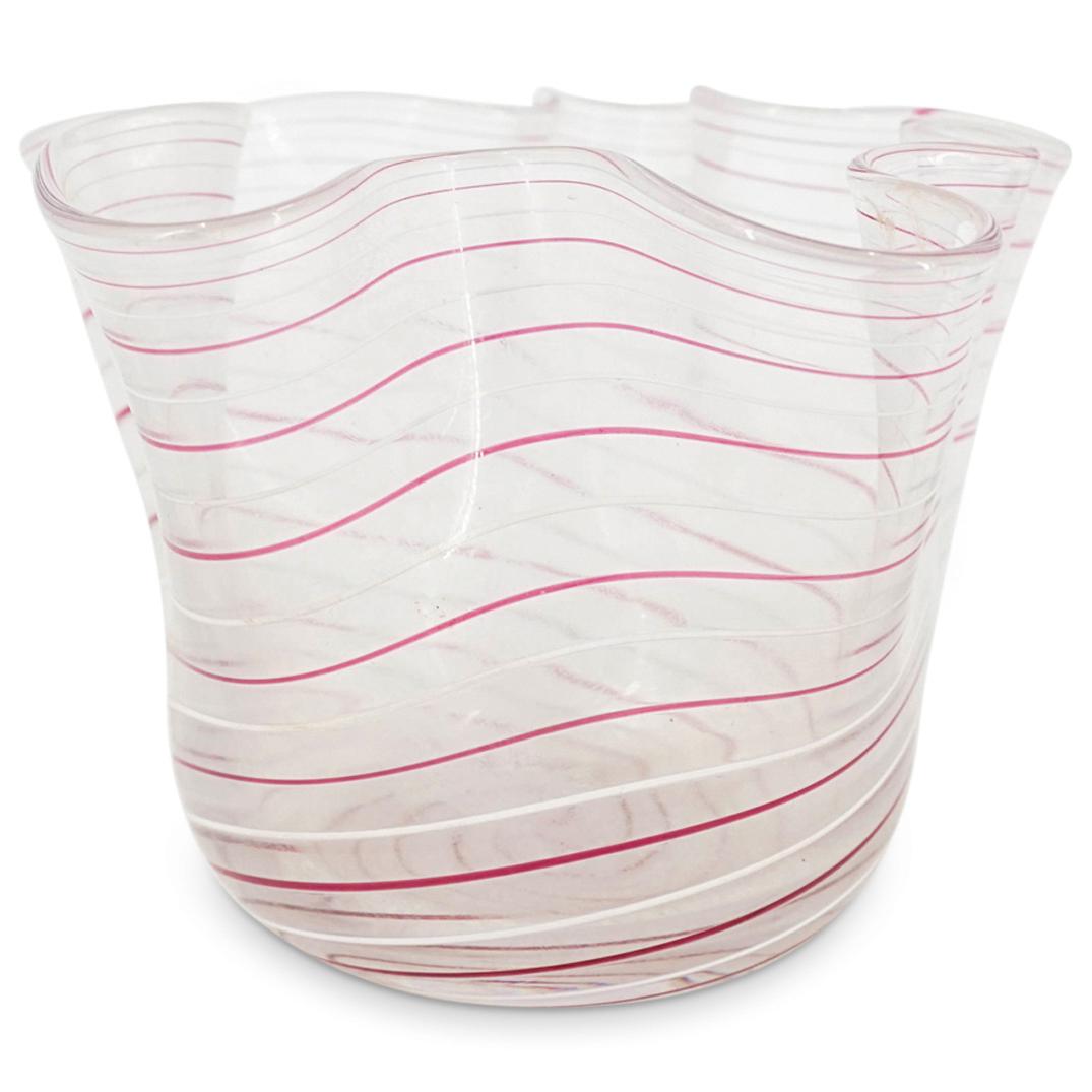 Pairpoint Zanfirico Filigrana Fazzoletto Vase (1 of 5)