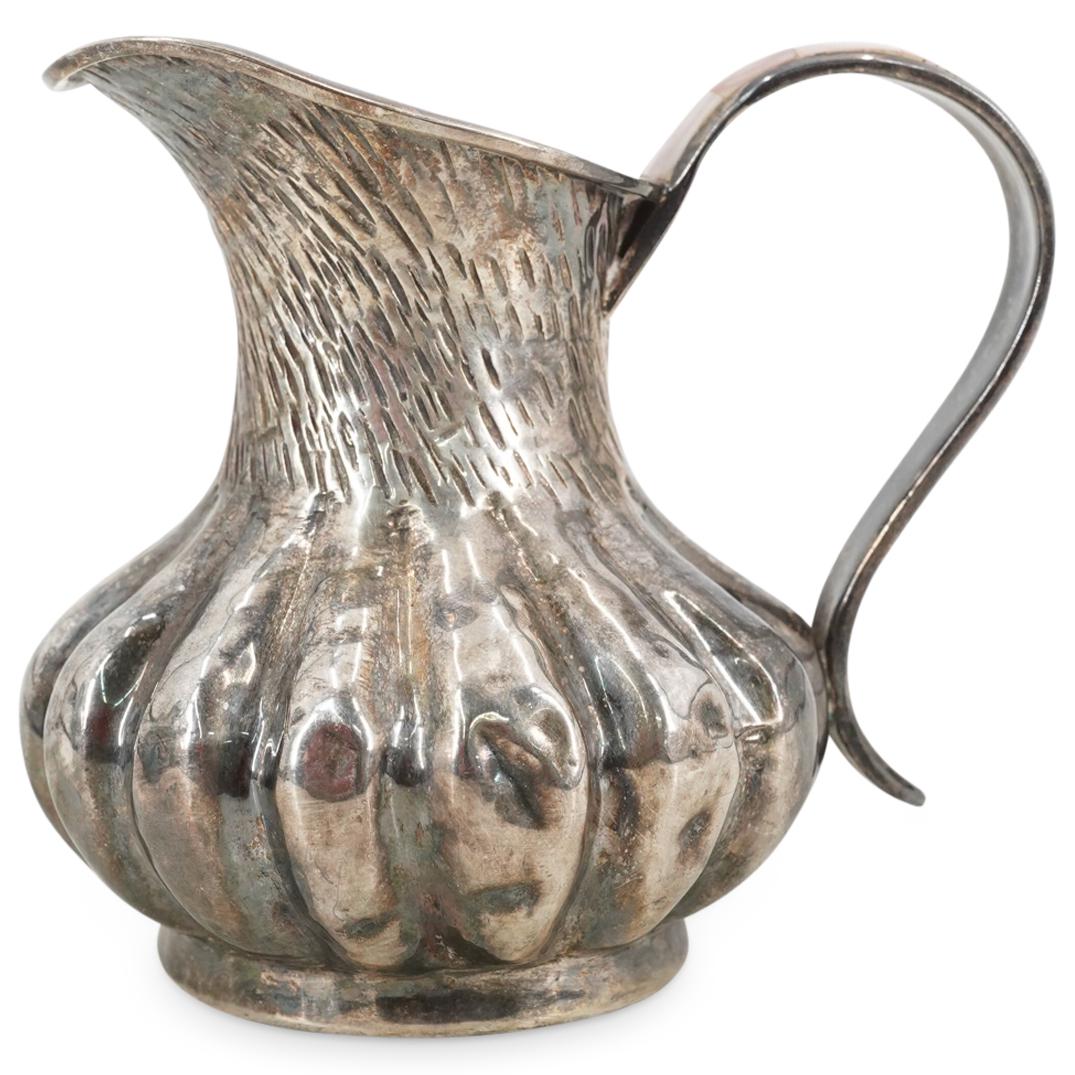 Los Castillo Mexican Silver Plated M.O.P. Pitcher (1 of 5)