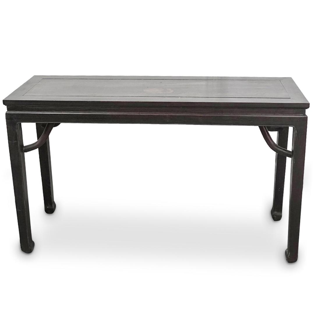 Antique Chinese Carved Wood Console Table (1 of 9)