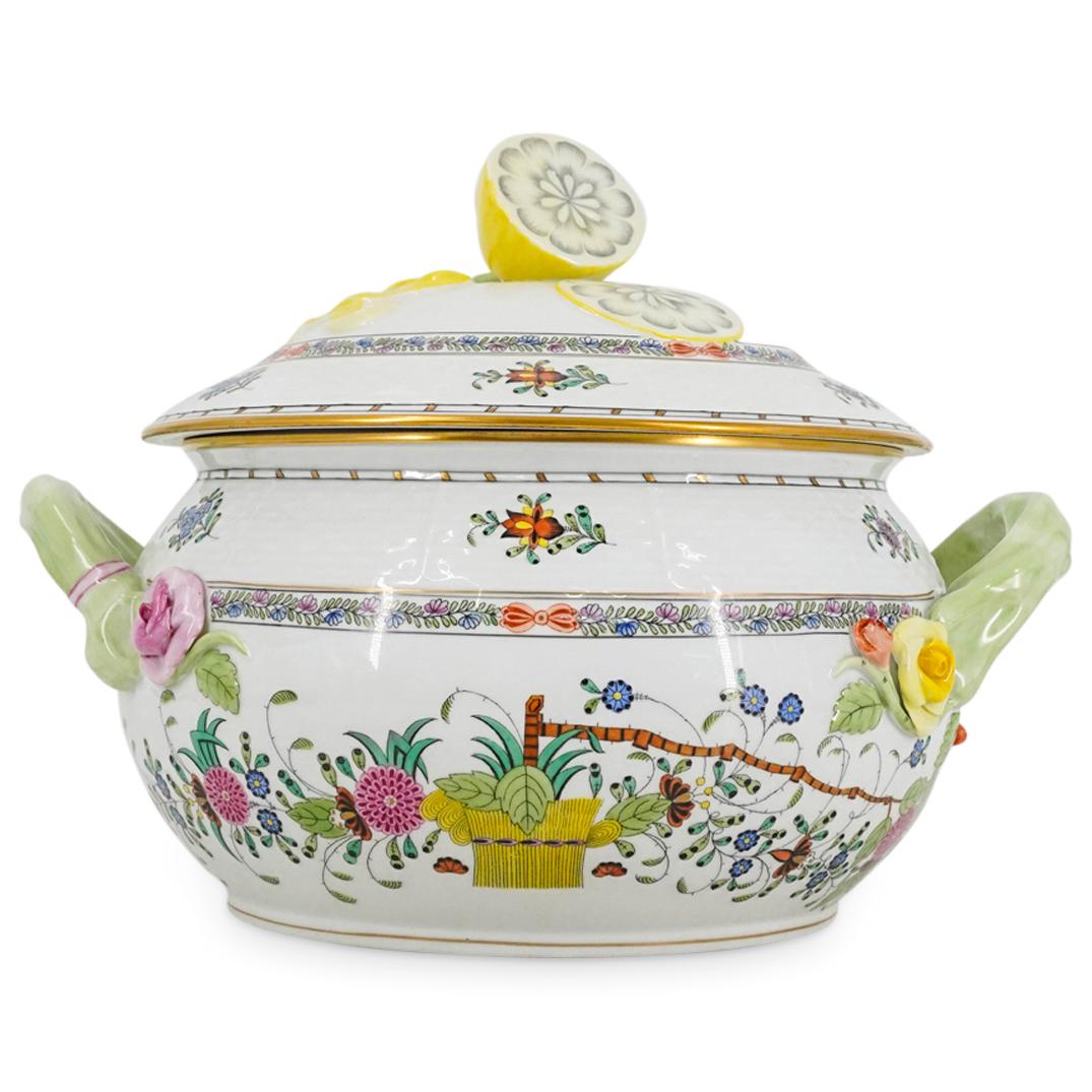 Herend Porcelain "Indian Basket" Tureen (1 of 13)