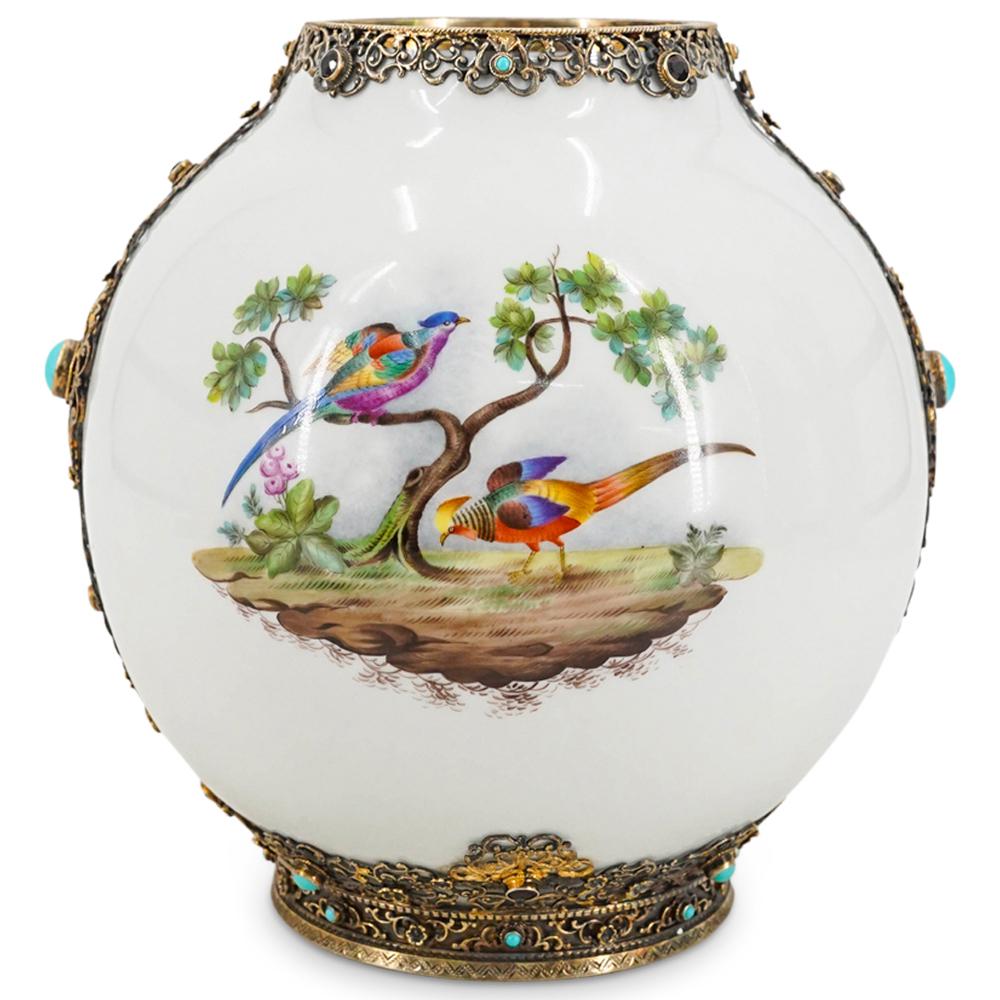 Herend Porcelain Vase (1 of 8)