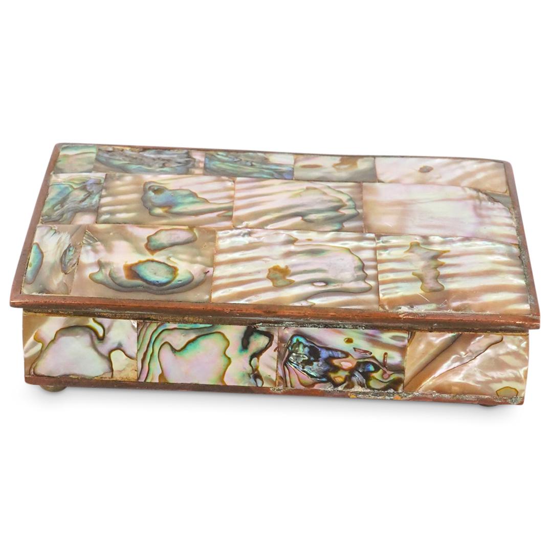 Castillo Style Abalone Inlay Box (1 of 4)