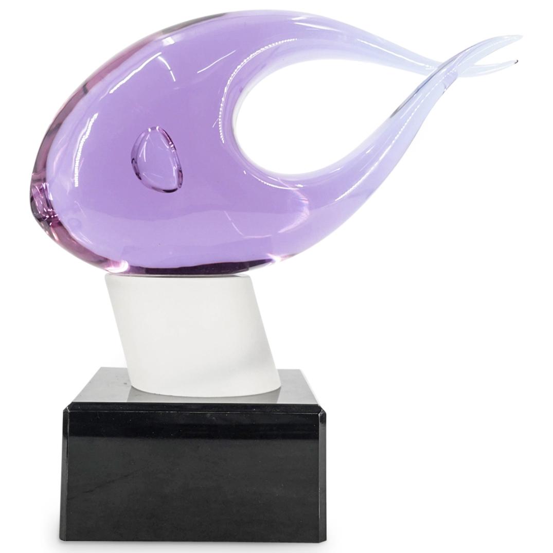 Elio Raffaeli Murano Glass Fish Sculpture (1 of 8)