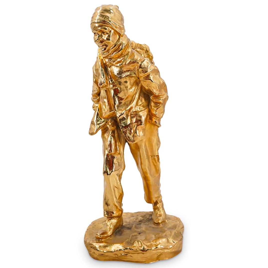 After J. Cardona (Spanish, 1923) Gilt Bronze (1 of 9)