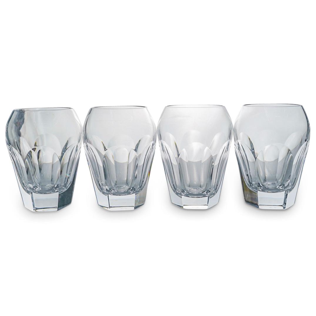 (4 Pc) William Yeoward Crystal Glasses Grouping Set (1 of 5)