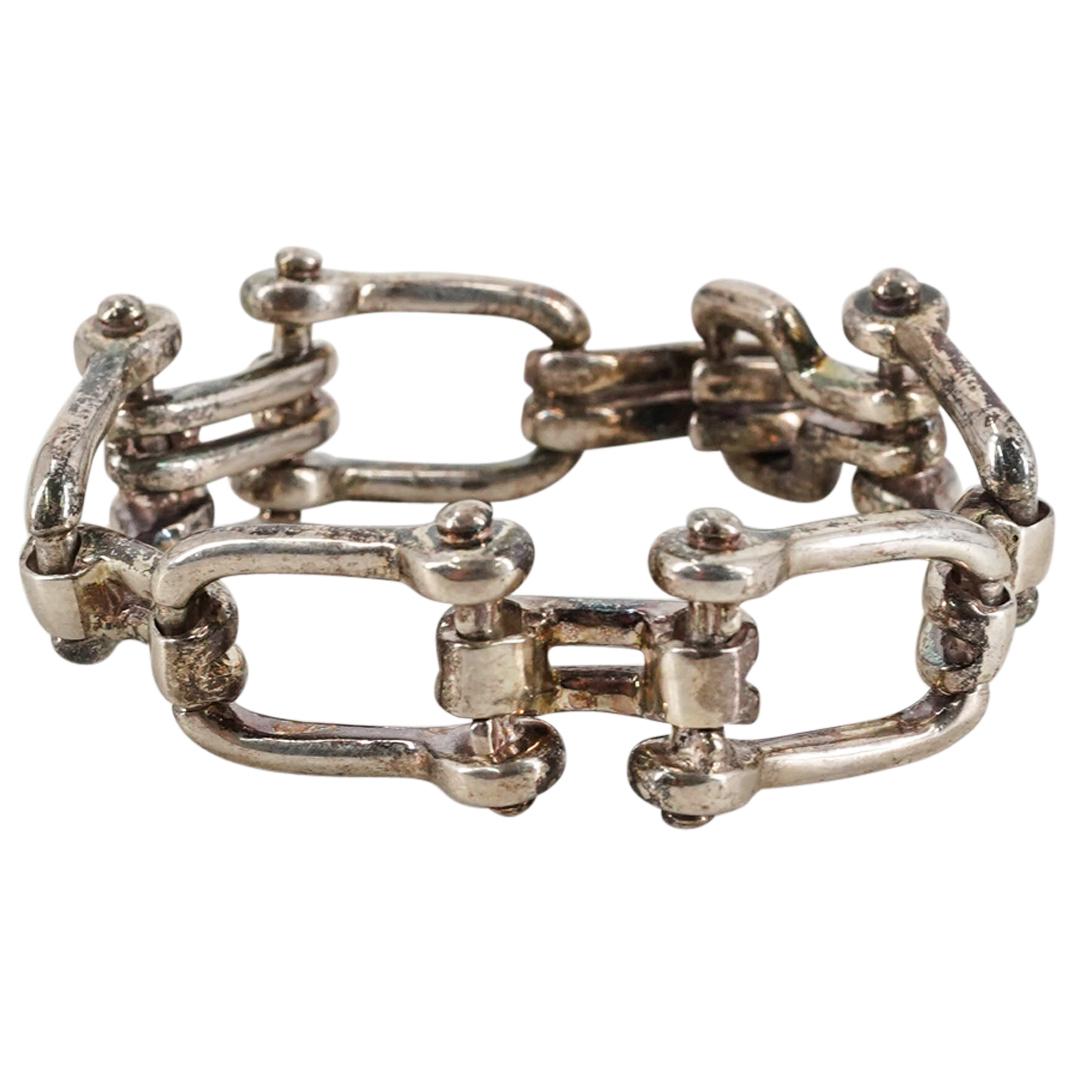 Ralph Lauren Sterling Silver Link Bracelet (1 of 6)