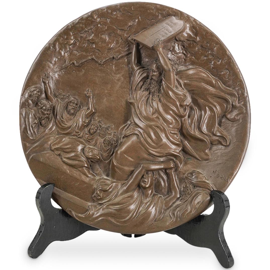 Merri Roderick "Moses And The Ten Commandments" Ceramic Plate (1 of 7)