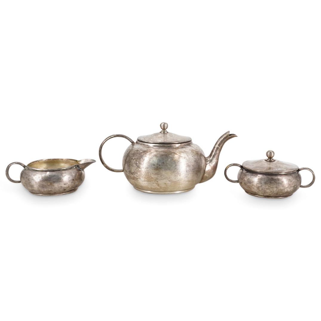 Peruvian Silver Plated Tea Set (1 of 15)