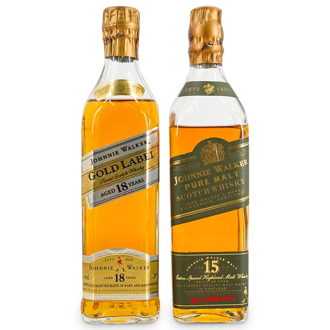 (2 Pc) Johnnie Walker Aged Scotch Whisky (1 of 9)