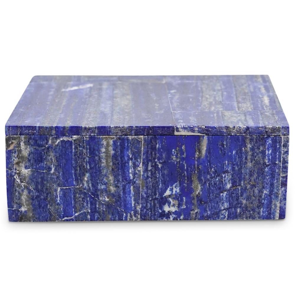 Lapis Lazuli Rectangular Lidded Box (1 of 6)