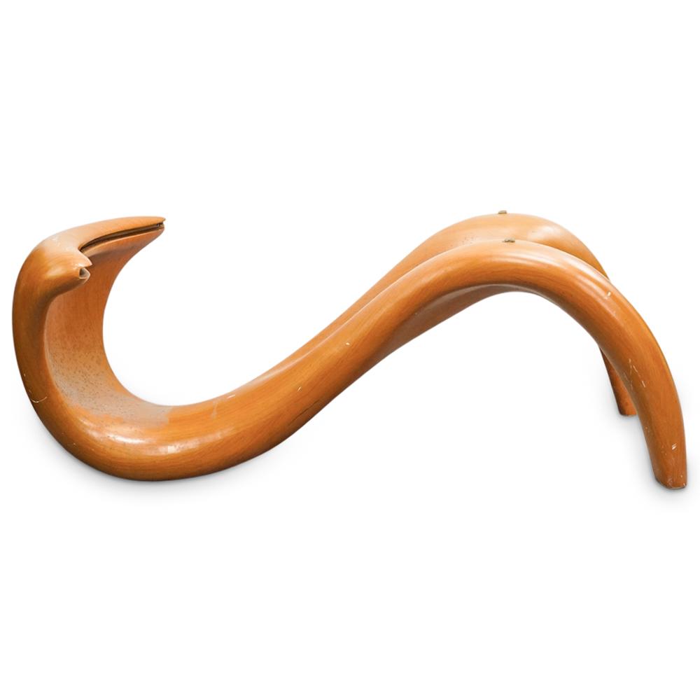 Figural Mid Century Wood Table (1 of 15)