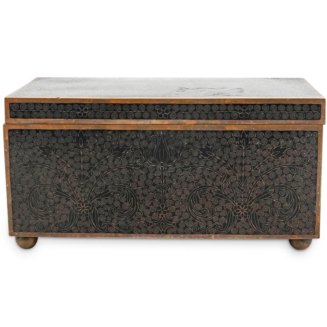 Chinese Cloisonne Hinged Box (1 of 8)