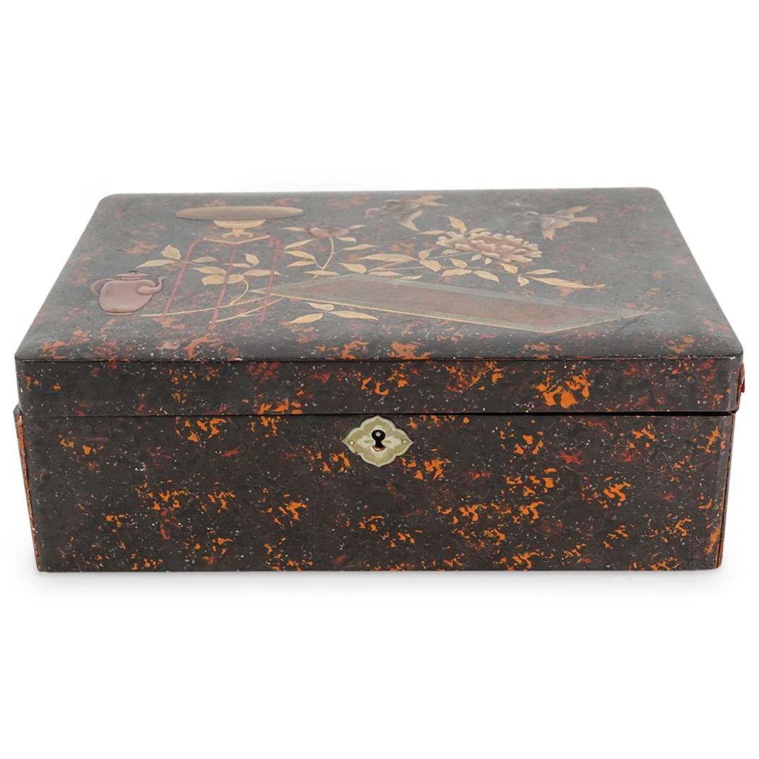 Antique Japanese Maki-e Box (1 of 9)