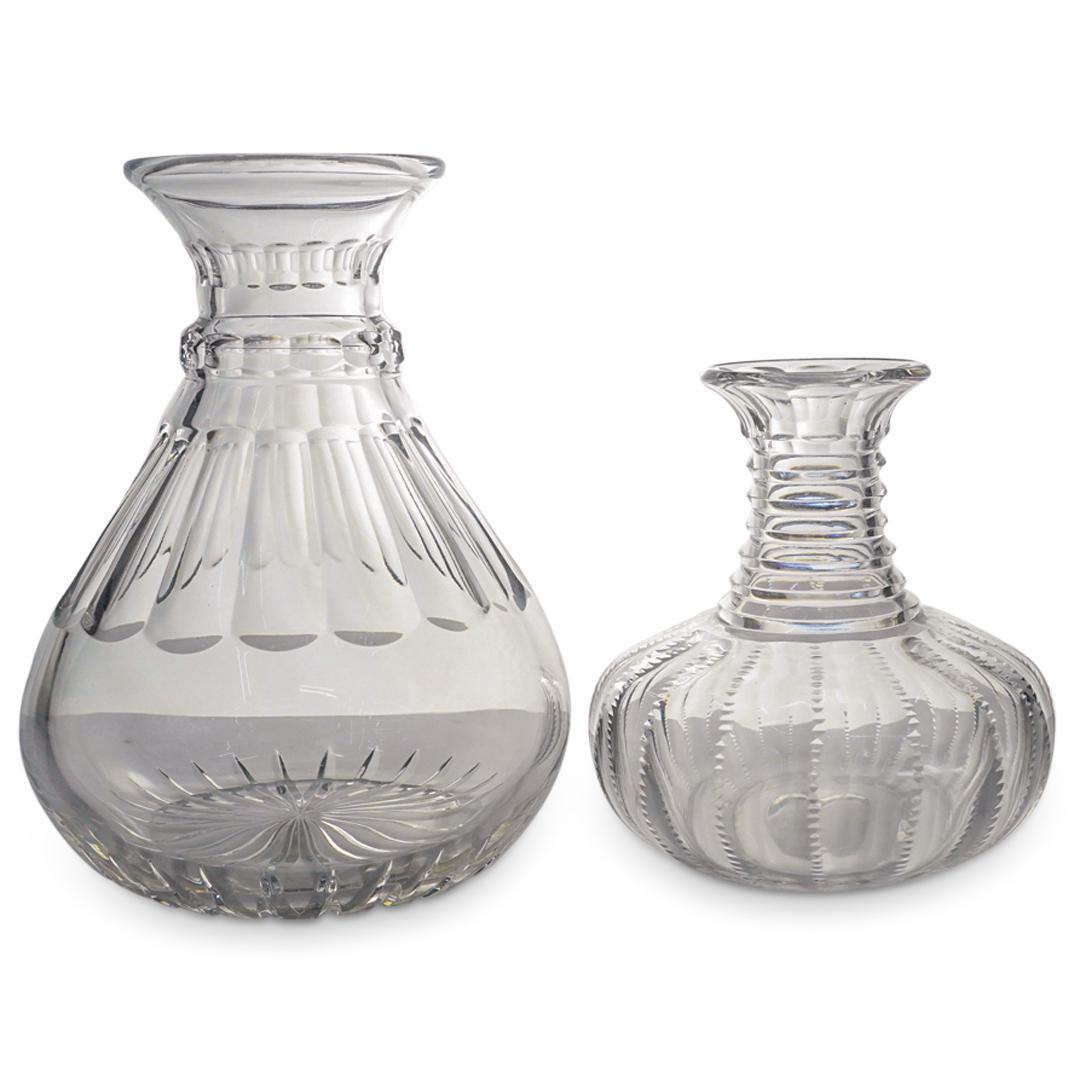 (2 Pc) William Yeoward Crystal Decanters (1 of 7)