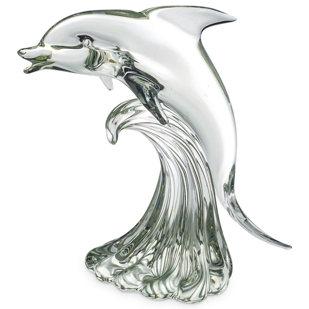 Licio Zanetti Murano Glass Dolphin (1 of 5)