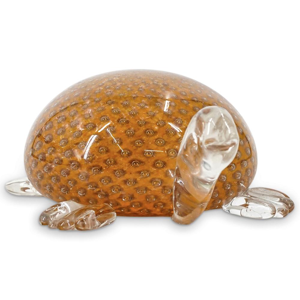 Venetian Glass Turtle Paperweight (1 of 7)