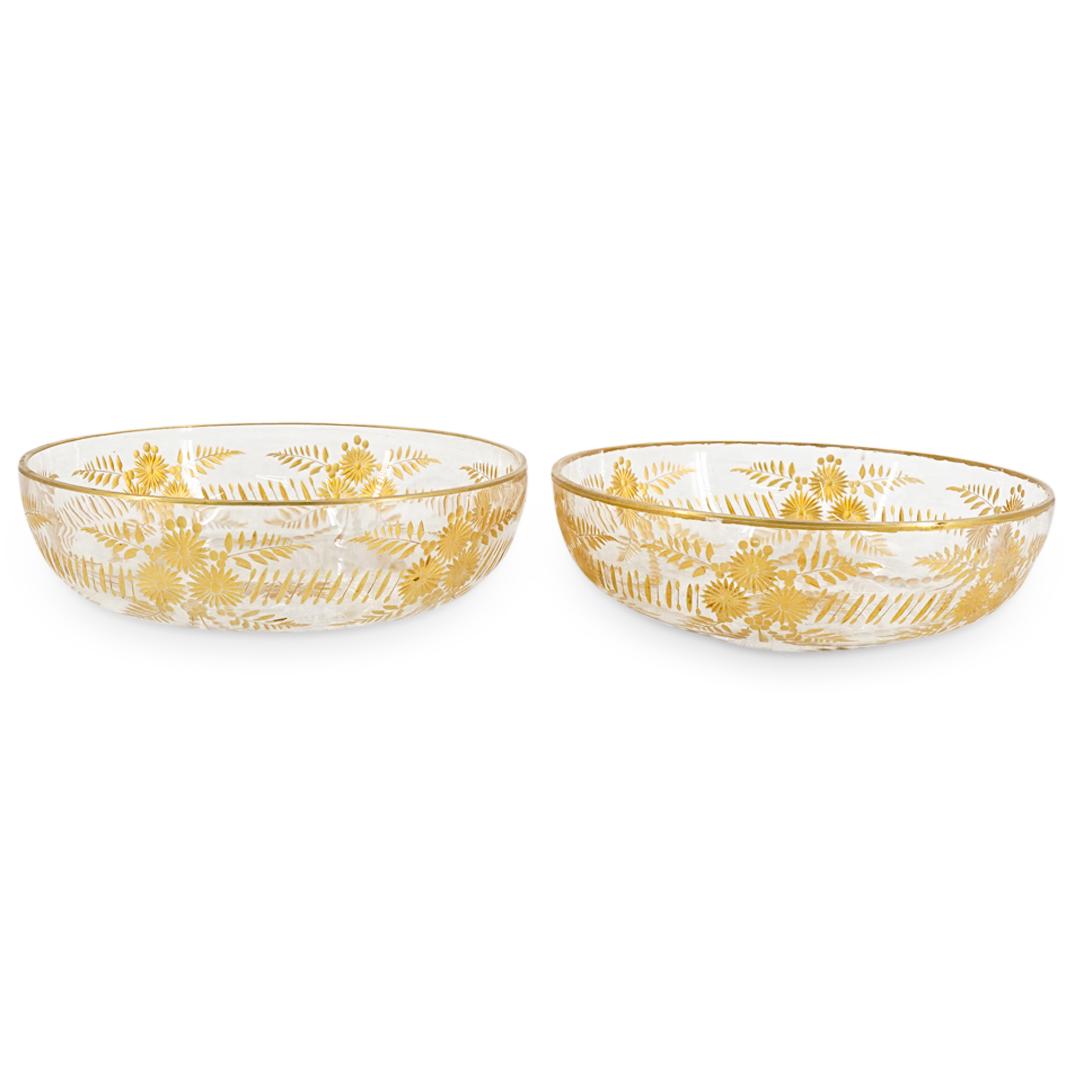 French Gilt Cut Crystal Bowls (1 of 7)