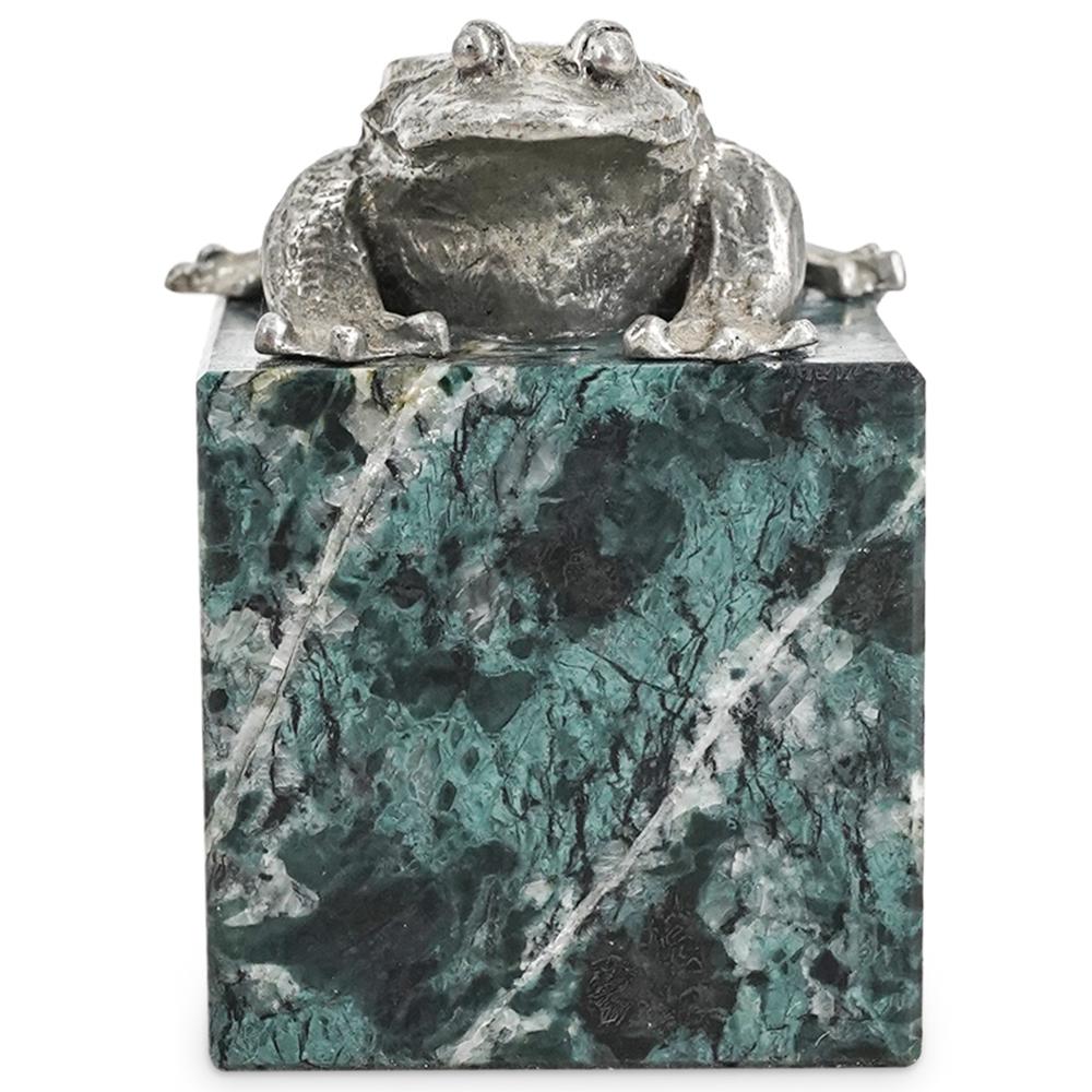 Designer Granite Frog Paperweight (1 of 5)