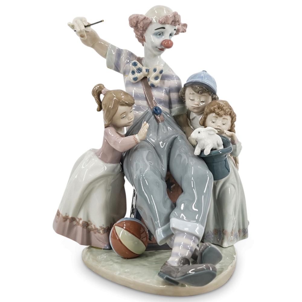 Lladro Porcelain "The Magic Of Laughter" Group Figurine (1 of 15)