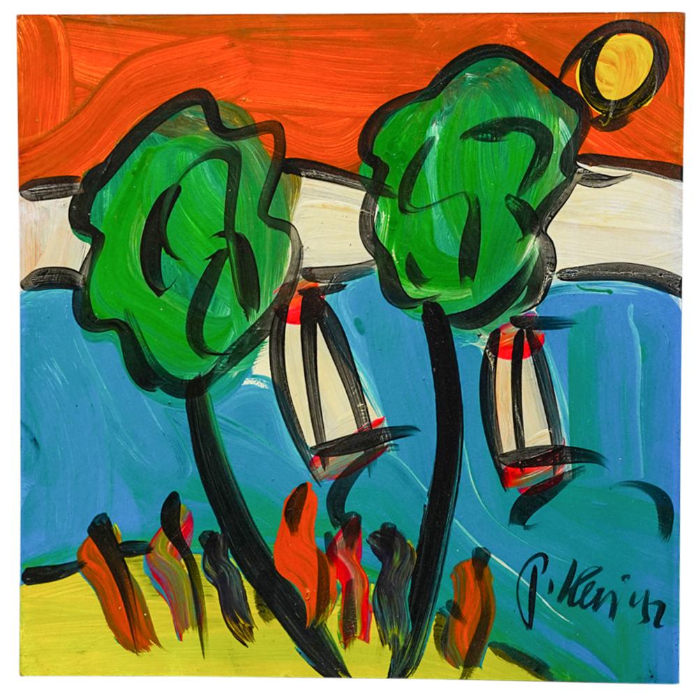 Peter Keil (Germany, 1942) Landscape Painting (1 of 6)