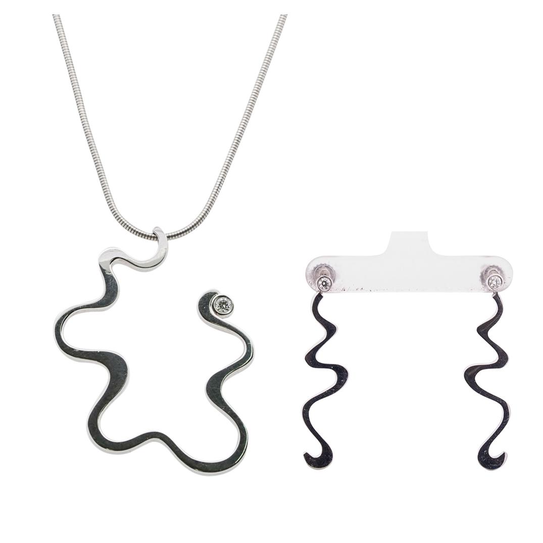 アクセサリー Tiffany & Co. Frank Gehry Axis necklace Tiffany & Co. Frank Gehry Axis Pendant Necklace 18k