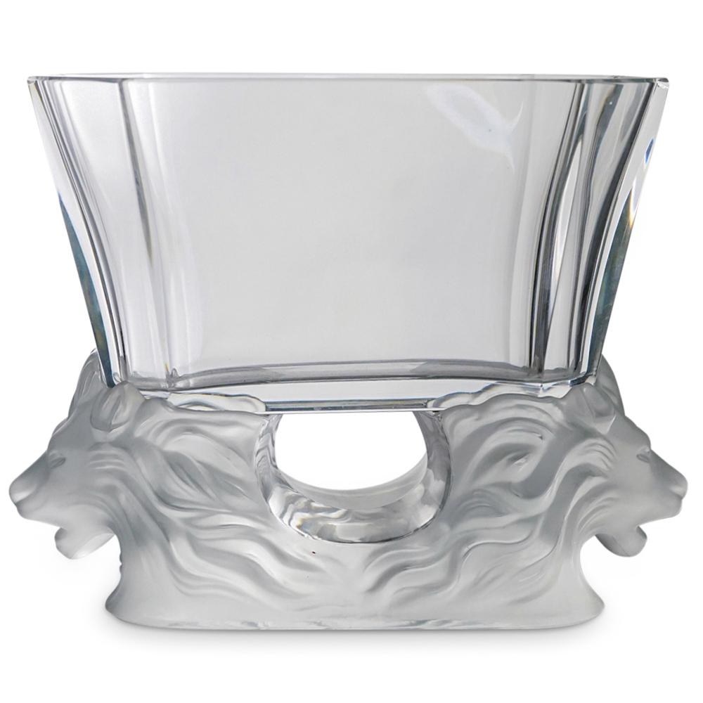 Lalique Crystal "Venise" Vase (1 of 4)