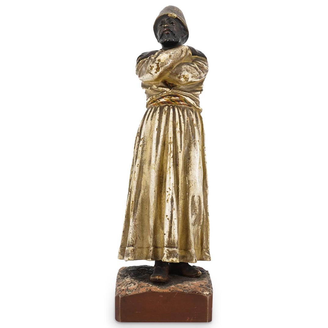 Franz Xavier Bergmann (Austrian, 1861-1936) Orientalist Cold Painted Bronze (1 of 6)