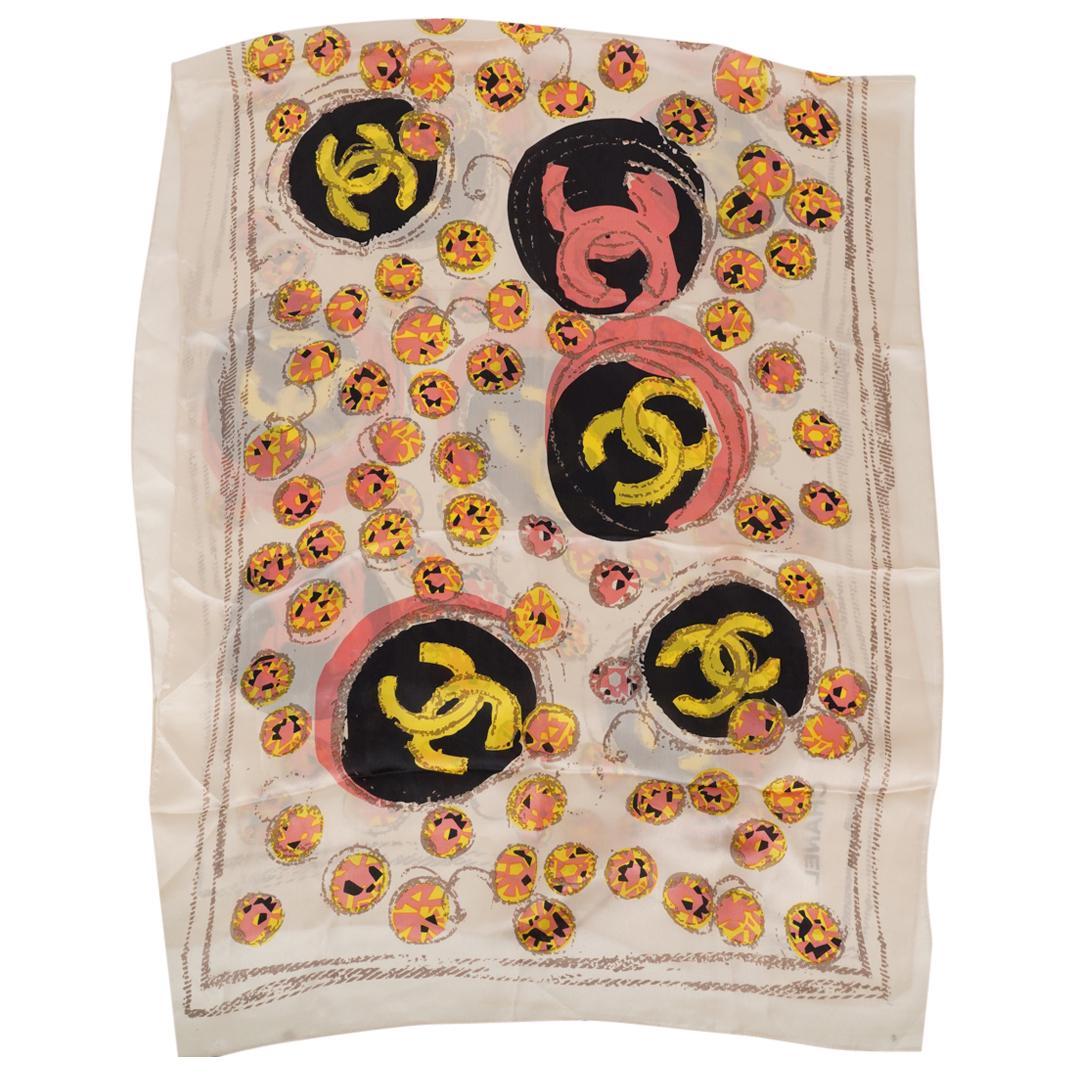 Vintage Chanel Silk Scarf (1 of 4)