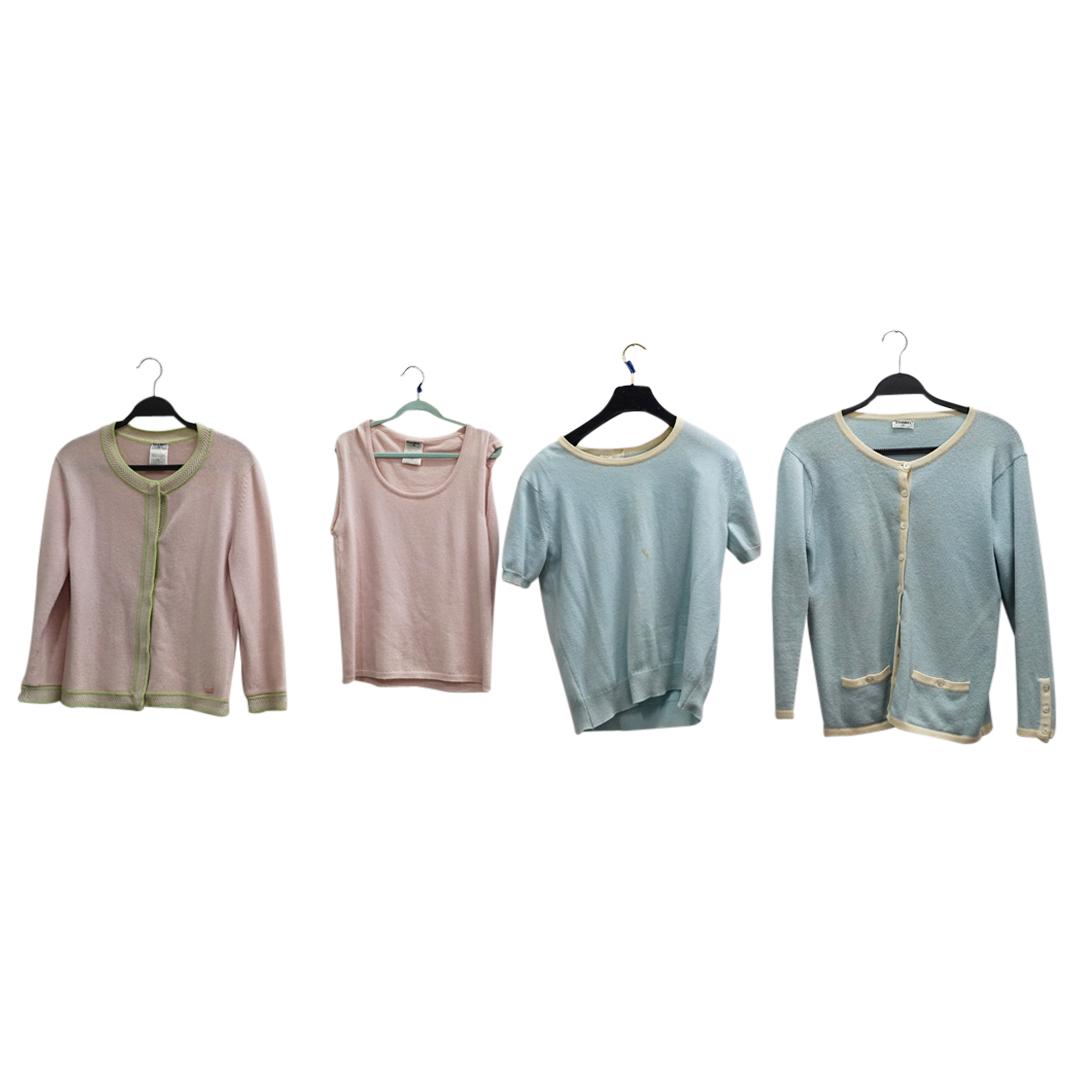 (4 Pc) Vintage Chanel Two Cashmere Twin Sets (1 of 19)